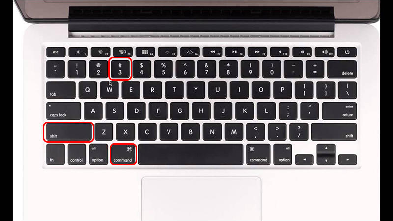 Cách chụp full màn hình Macbook bằng phím tổ hợp