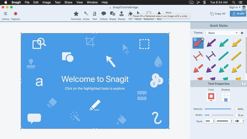 Snagit - Công cụ chụp ảnh, quay video màn hình