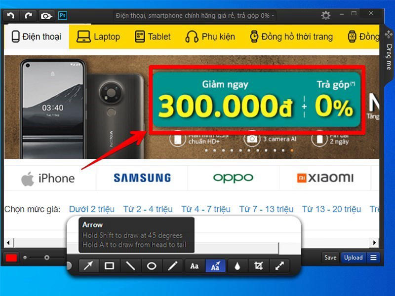 Monosnap - Phần mềm chụp, chỉnh sửa ảnh chụp màn hình