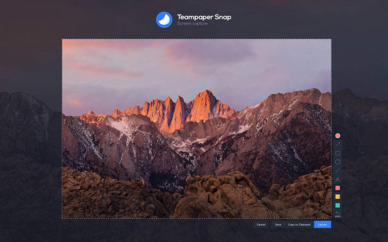 Ứng dụng Teampaper Snap cho Macbook