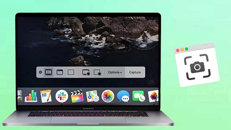 Chụp màn hình bằng Touch Bar (Dành cho MacBook Pro có Touch Bar)