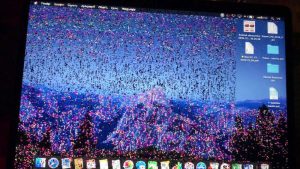 Cách khắc phục màn hình Macbook bị nhiễu