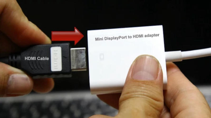 Kết nối cáp HDMI/VGA