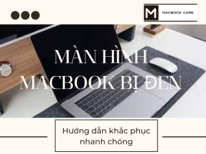 màn hình Macbook bị đen