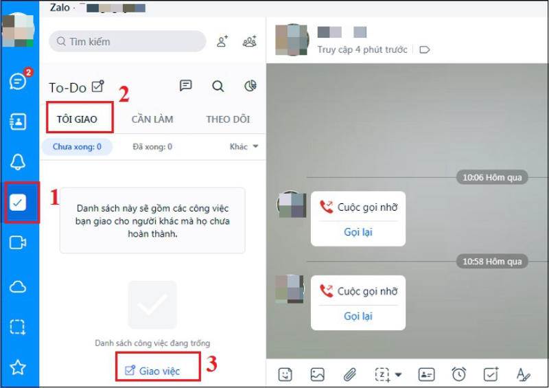 Tạo nhóm chat trò chuyện, trao đổi công việc