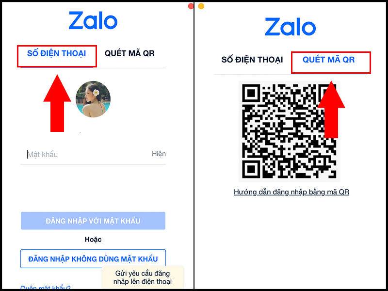 Cách đăng nhập Zalo