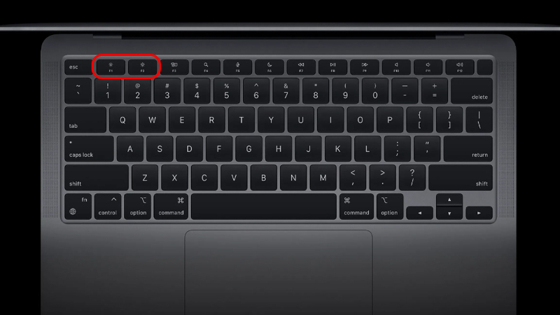 Phím F1 / F2 trên MacBook Air và MacBook Pro đời cũ