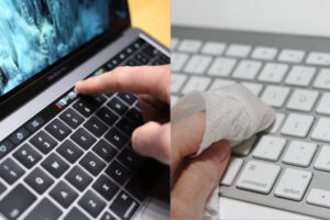 Hướng dẫn vệ sinh bàn phím MacBook chuẩn Apple