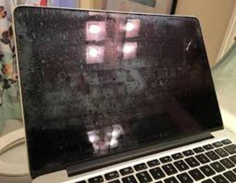 Macbook bị móp, trầy xước