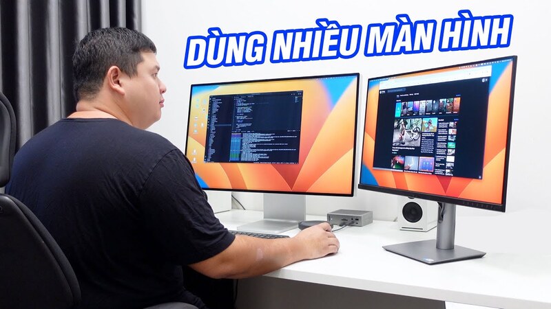 Tăng gấp đôi không gian làm việc, đa nhiệm mượt mà