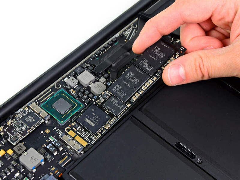 Thay ổ cứng SSD cho Macbook pro 16 inch 2019
