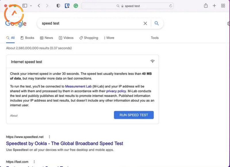 Kiểm tra lại kết nối Internet