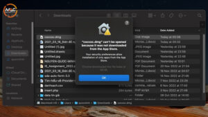 Sửa Lỗi Không Tải Được Ứng Dụng Từ App Store Trên MacBook
