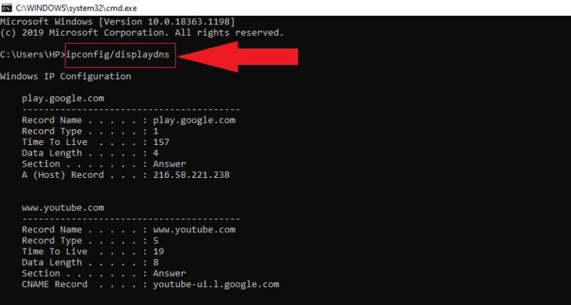 Làm mới DHCP Lease để cấp lại địa chỉ IP