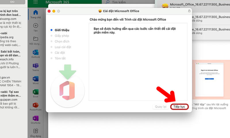 Tải bộ cài đặt Office (Installer) chính chủ