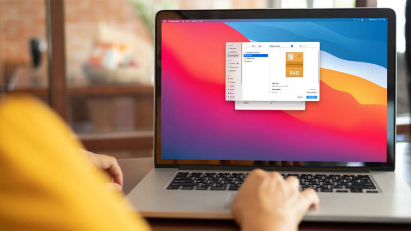 Tại sao MacBook không tự giải nén được file RAR?