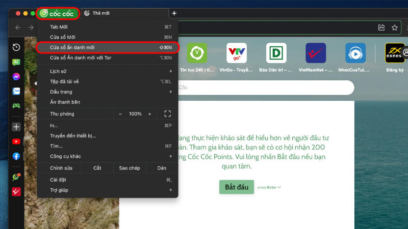 Những lợi ích thiết thực khi sử dụng cửa sổ duyệt web riêng tư