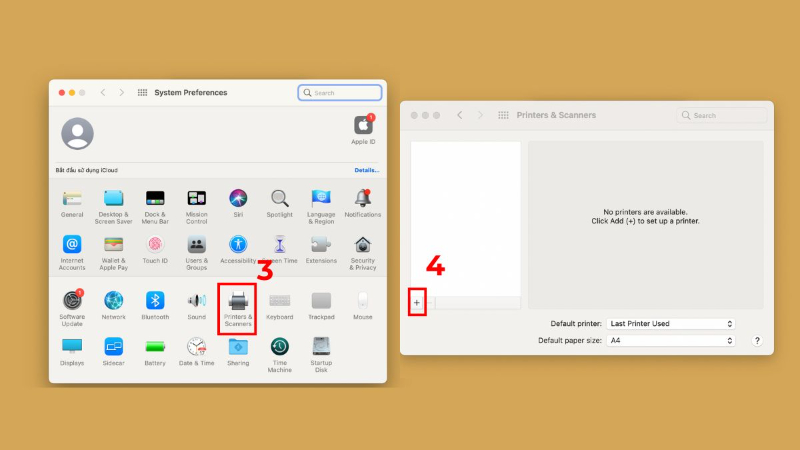 Sử dụng lệnh Print (In) mặc định của macOS